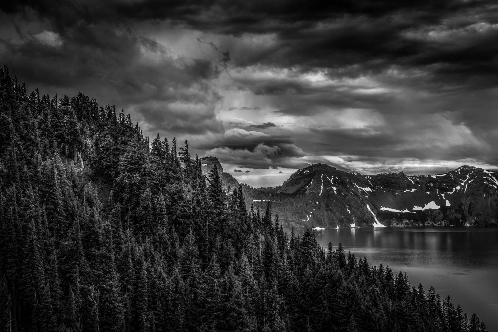 Windy, Crater Lake